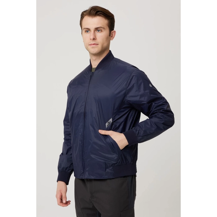 Morino Jacket Erkek Klasik Bomber Ceket Fermuarlı Şık Tasarım Dayanıklı Kumaş Rahat Kesim