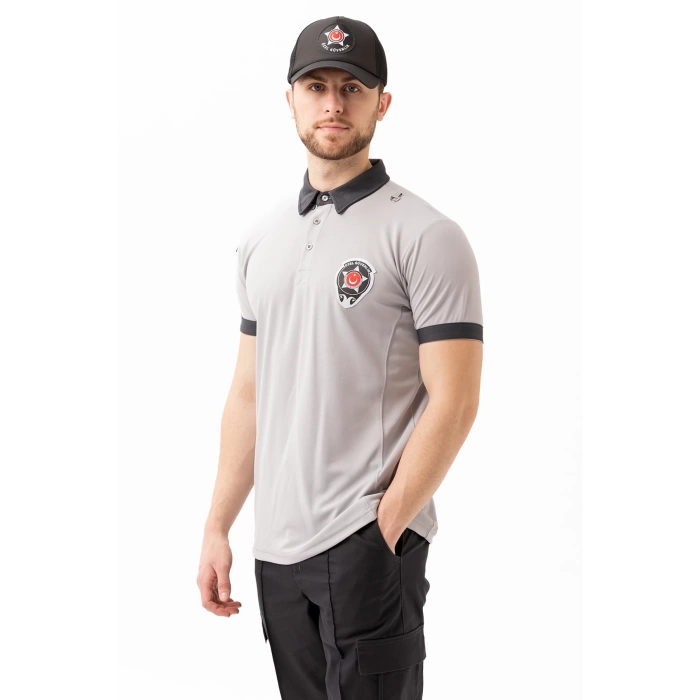 Münih Güvenlik T-shirt Unisex | Güvenlik Görevlisi Polo Yaka Tişört, Personel Üniforma, İş Kıyafeti