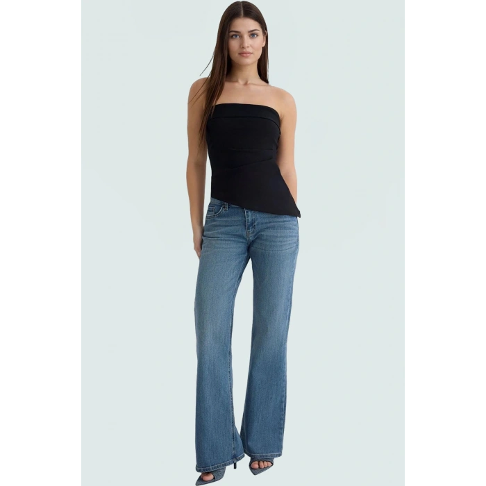 Nefes Alan Bluz Fitted Kalıp %88 Polyester Elastan Seçkin Malzeme Yüksek Kalite Trend Tasarım