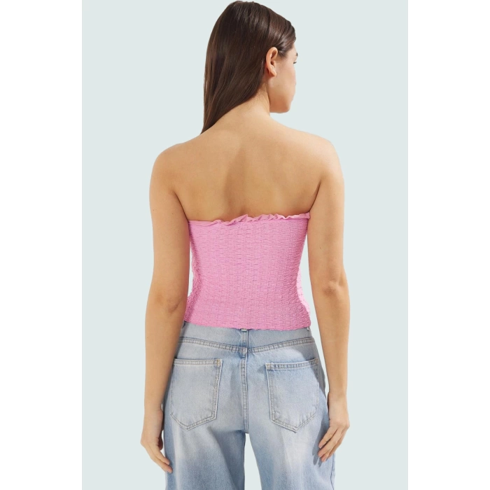 Nefes Alan Örme Bluz Fitted Kalıp Yazlık Rahat Ve Şık Trend Tasarım Uzun Ömürlü
