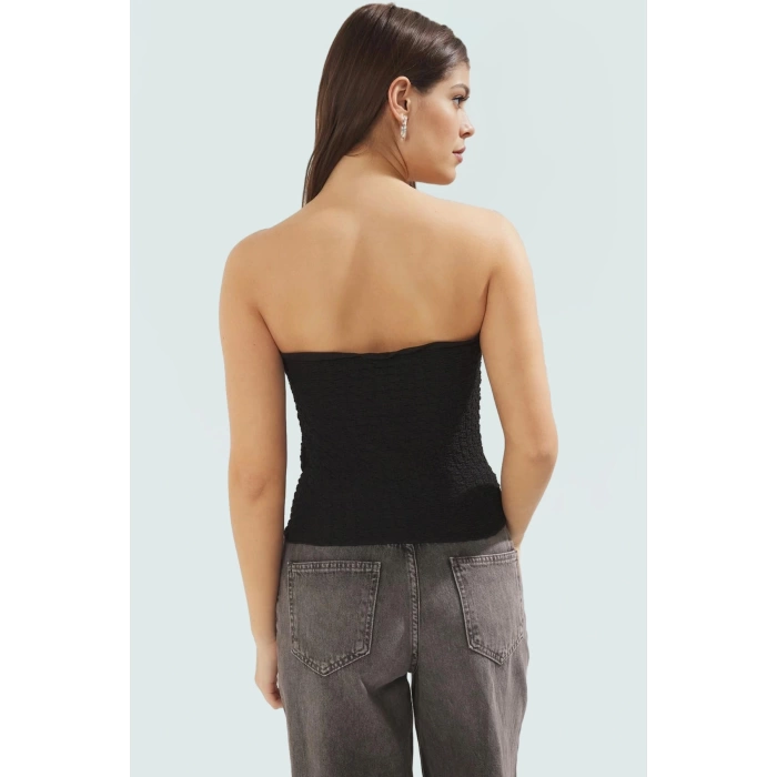 Nefes Alan Örme Bluz Fitted Kalıp Yazlık Rahat Ve Şık Trend Tasarım Uzun Ömürlü