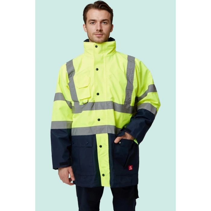 Neon İş Güvenliği Kışlık Mont 5n1 EN ISO 13688 20471 343 Eradium