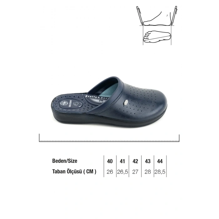 Ortopedik Terlik Tıbbi İş Güvenliği Gezer Sabo Nokta Destekli Hemşire Aşçı Terliği