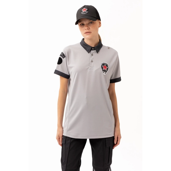 Özel Güvenlik Kısa Kollu Polo Tişört Armalı Profesyonel Ve Şık Tasarım