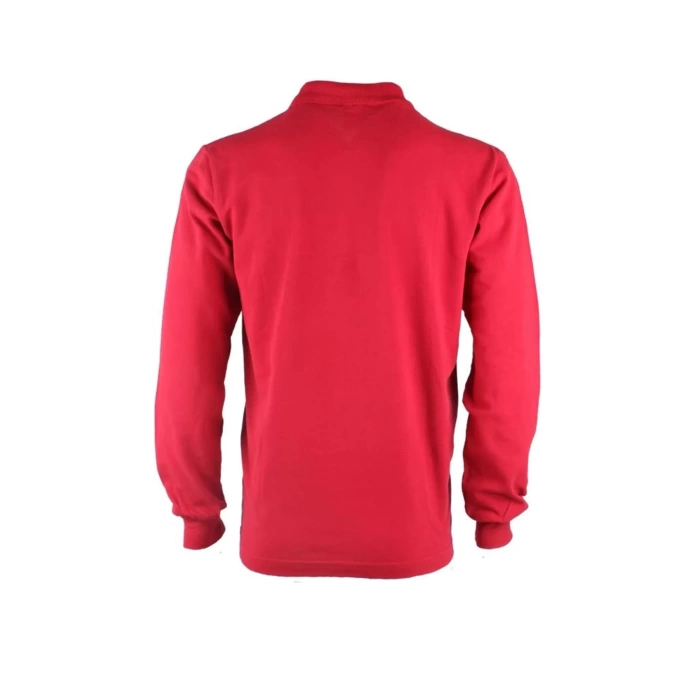 PADUS %100 Pamuk Polo Yaka Uzun Kollu T-Shirt Şık ve Konforlu İş ve Genel Kullanım