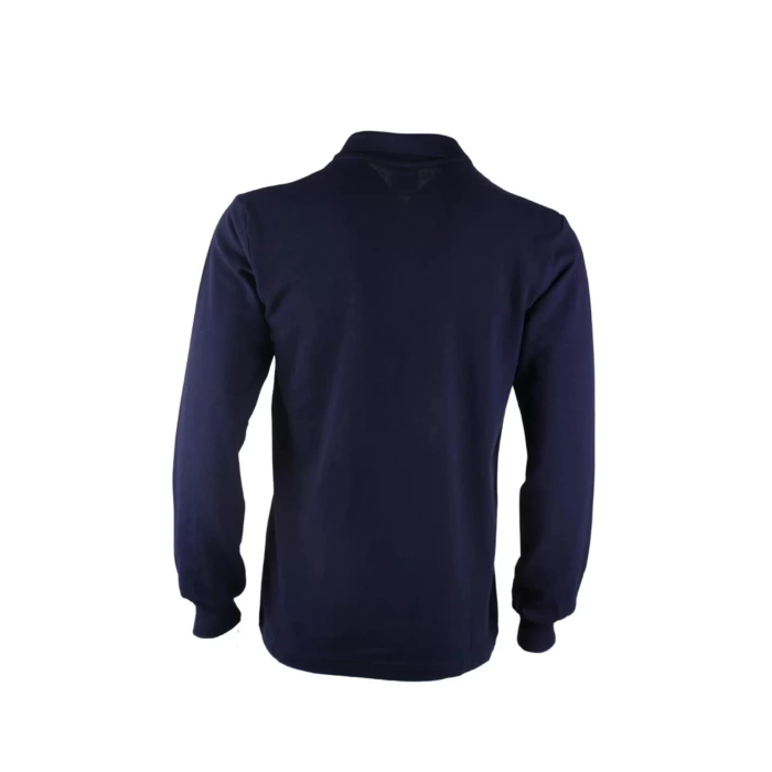 PADUS %100 Pamuk Polo Yaka Uzun Kollu T-Shirt Şık ve Konforlu İş ve Genel Kullanım