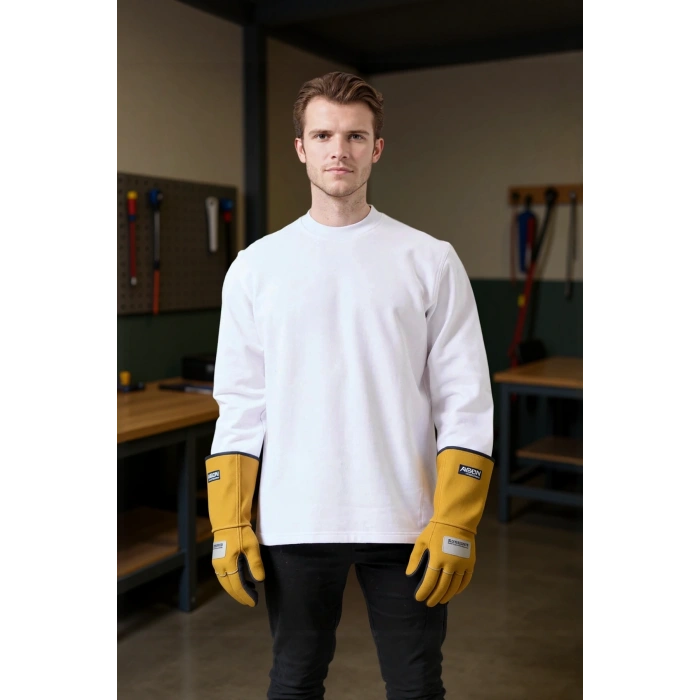 Pamuklu Sweatshirt Kışlık Erkek Süveter Galanthus Basic Rahat Kesim Günlük İş Kullanımı İçin