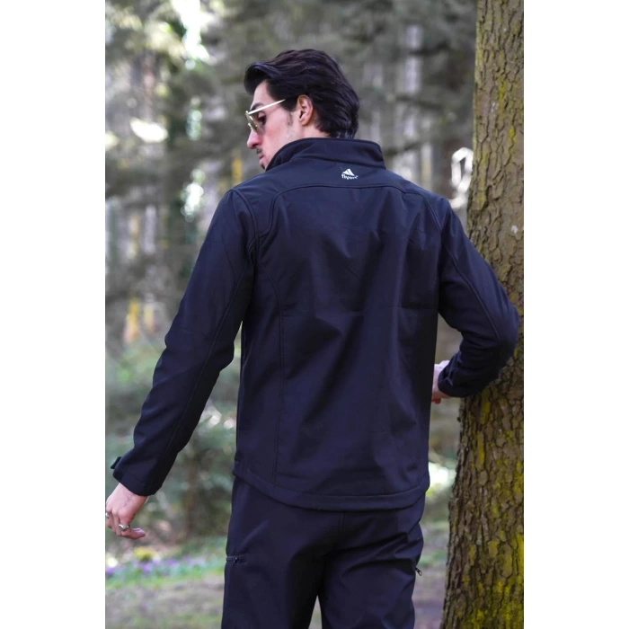 PayBuy FY81 Logan Softshell Mont Su Geçirmez Rüzgar Korumalı, Dayanıklı Erkek Ceket