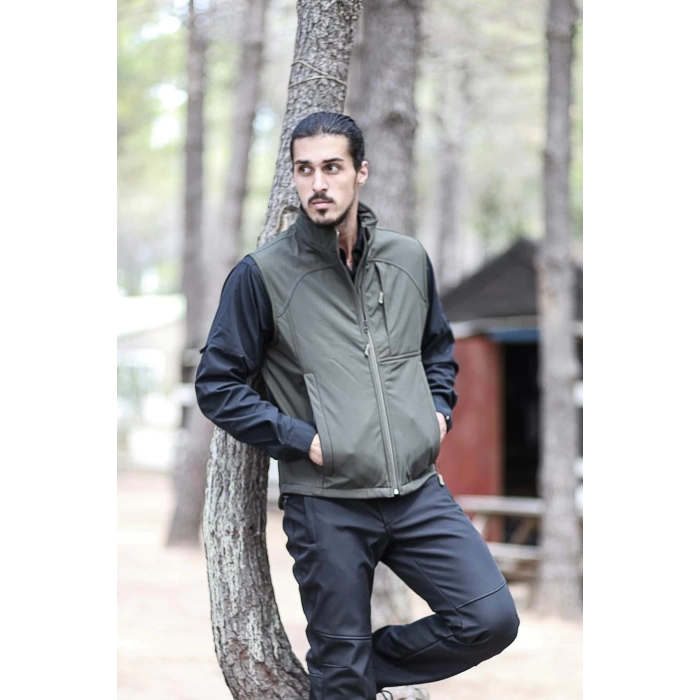 PayBuy Fy82 Kenai Softshell Yelek – Rüzgar Geçirmez, Su İtici Ve Nefes Alabilir Outdoor Yelek