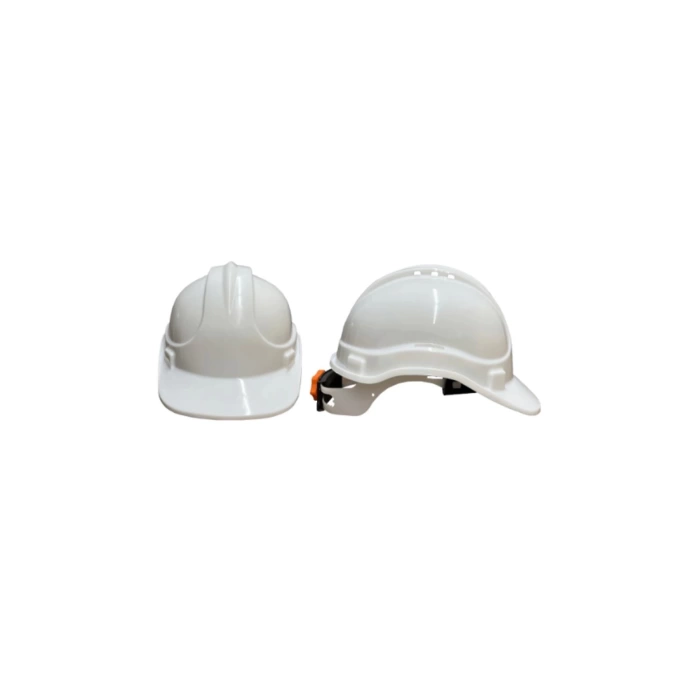 PayBuy KB660 Vidalı Baret Beyaz İş Güvenliği Başlığı Ayarlanabilir Darbe Dayanımlı Koruyucu