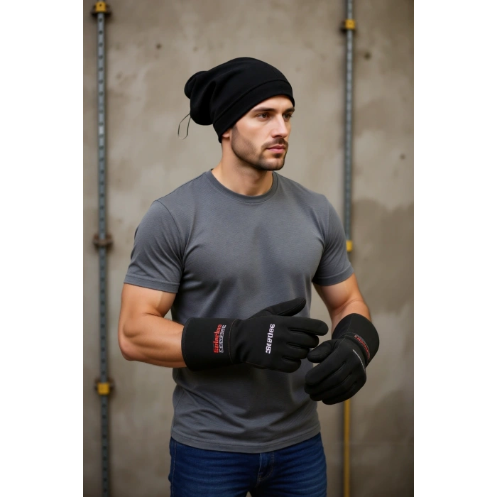 Polar Bere Boyunluk Kombine Kışlık Sıcaklık ve Konfor Bağcıklı Çift Sıcak Konforlu Tasarım