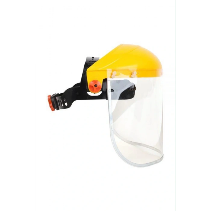 Polikarbonat Yüz Siperliği İş Güvenliği Koruyucu 1202 20cmx40cm CE EN 166 Essafe Siperlik
