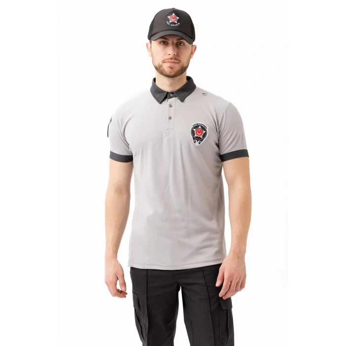 Polo Tişört İş Güvenliği Üniforması Armalı Şık Tasarım