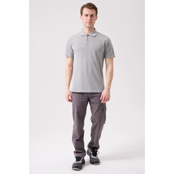 Polo Yaka Tişört 50 Pamuk Polyester Yazlık Herba shirt Pamuklu Nefes Alabilir Rahat Kesim