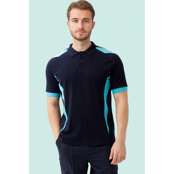 Polo Yaka Tişört İş Güvenliği Nefes Alabilir Flora shirt Şık Rahat Günlük Kullanımı İçin