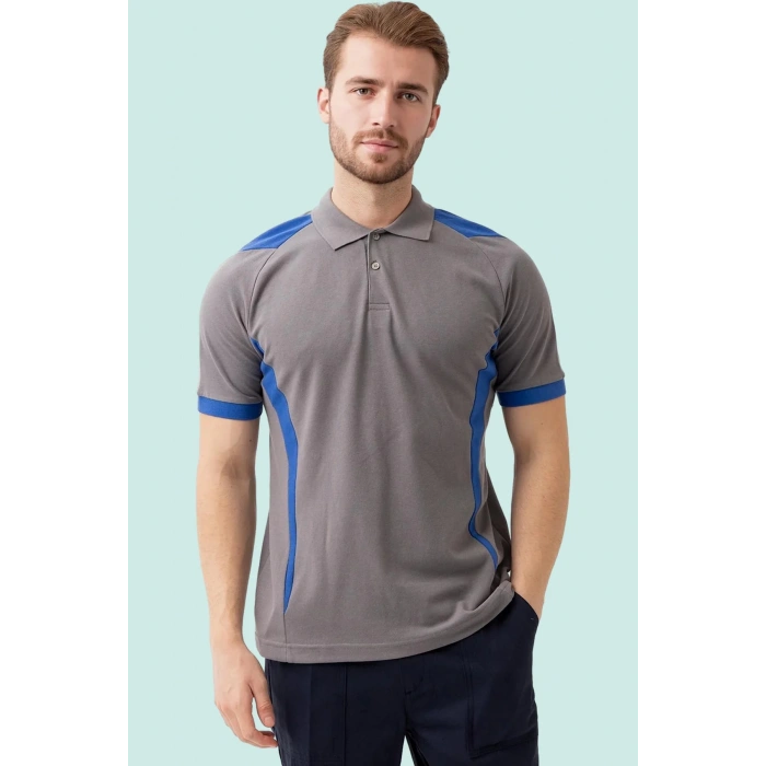 Polo Yaka Tişört İş Güvenliği Nefes Alabilir Flora shirt Şık Rahat Günlük Kullanımı İçin