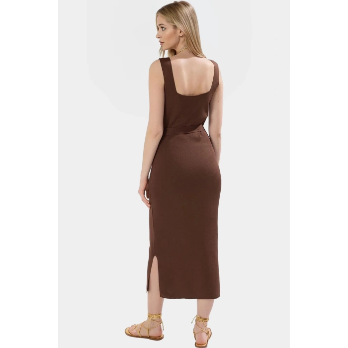 Polyester Triko Midi Elbise Yazın Rahatlığı ve Şıklığı Günlük Kullanım İçin Özenle Seçilmiş