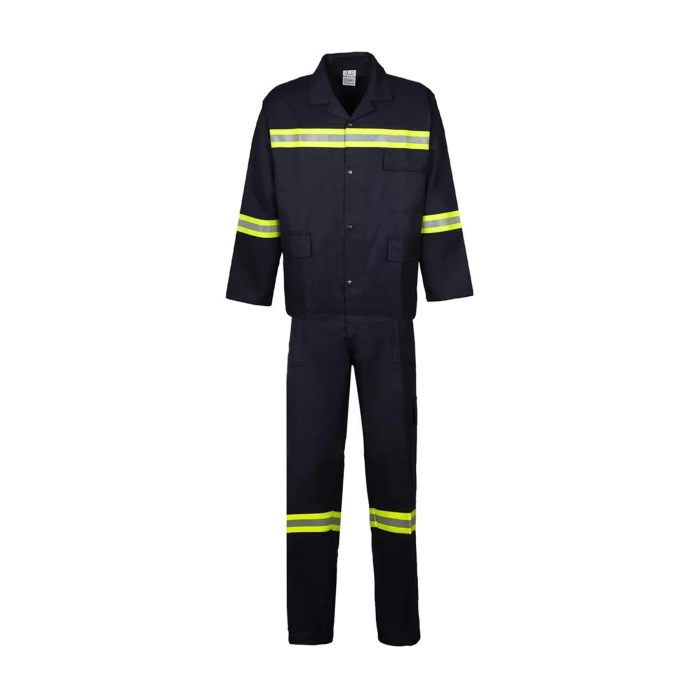 Projacket Alev Almaz Yangın Koruma İş Güvenlik Takımı SMY-10031 Yüksek Koruma