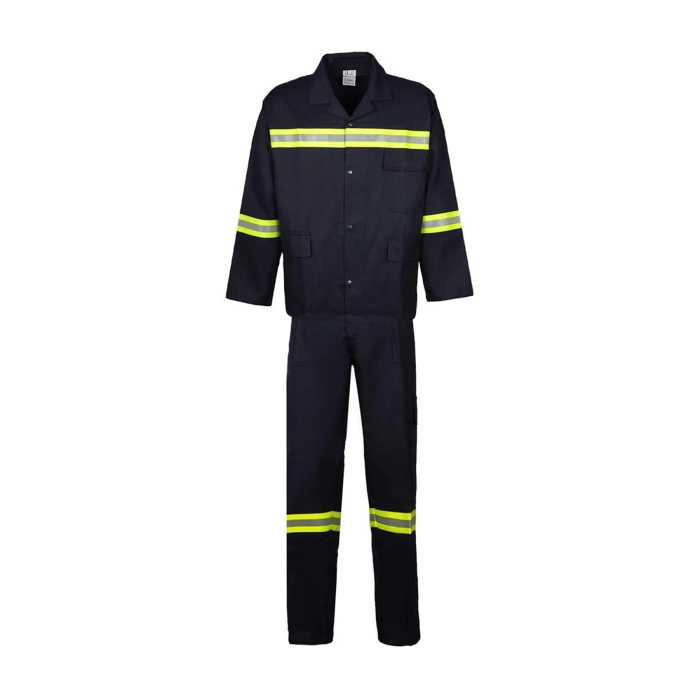 Projacket Alev Almaz Yangın Koruma İş Güvenlik Takımı SMY-10031 Yüksek Koruma