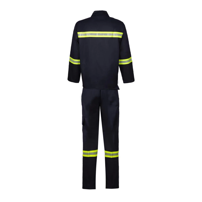 Projacket Alev Almaz Yangın Koruma İş Güvenlik Takımı SMY-10031 Yüksek Koruma