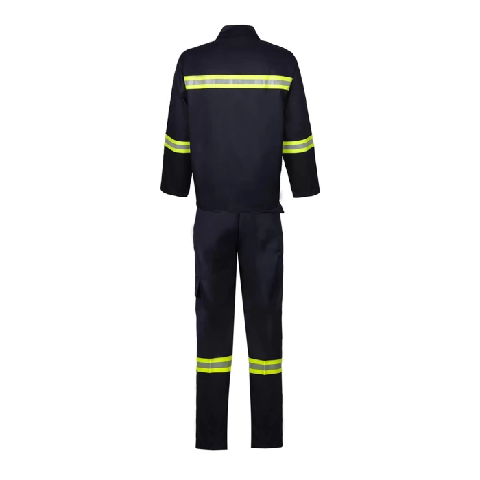 Projacket Alev Almaz Yangın Koruma İş Güvenlik Takımı SMY-10031 Yüksek Koruma