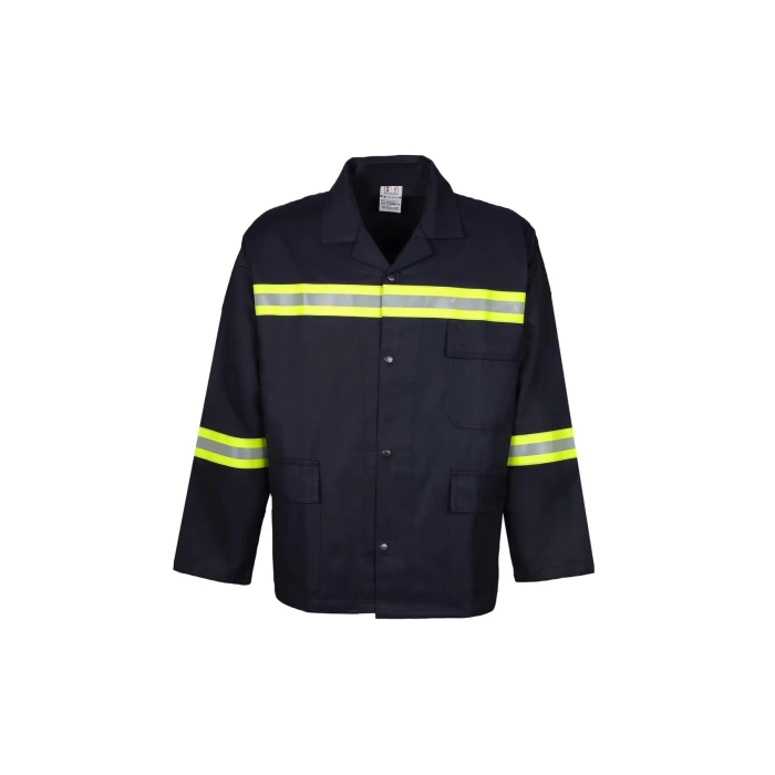 Projacket Alev Almaz Yangın Koruma İş Güvenlik Takımı SMY-10031 Yüksek Koruma
