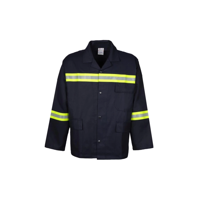 Projacket Alev Almaz Yangın Koruma İş Güvenlik Takımı SMY-10031 Yüksek Koruma