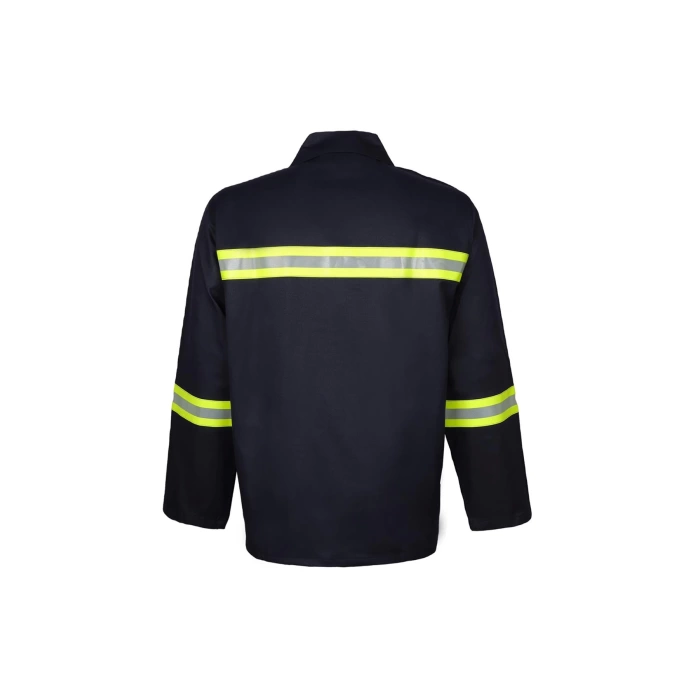 Projacket Alev Almaz Yangın Koruma İş Güvenlik Takımı SMY-10031 Yüksek Koruma