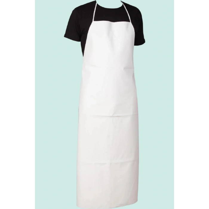 PVC Askılı Önluk Gıda Hijyen Is Guvenligi 3000 Önlük Muşamba Geçirmez Temizlik Sanayi