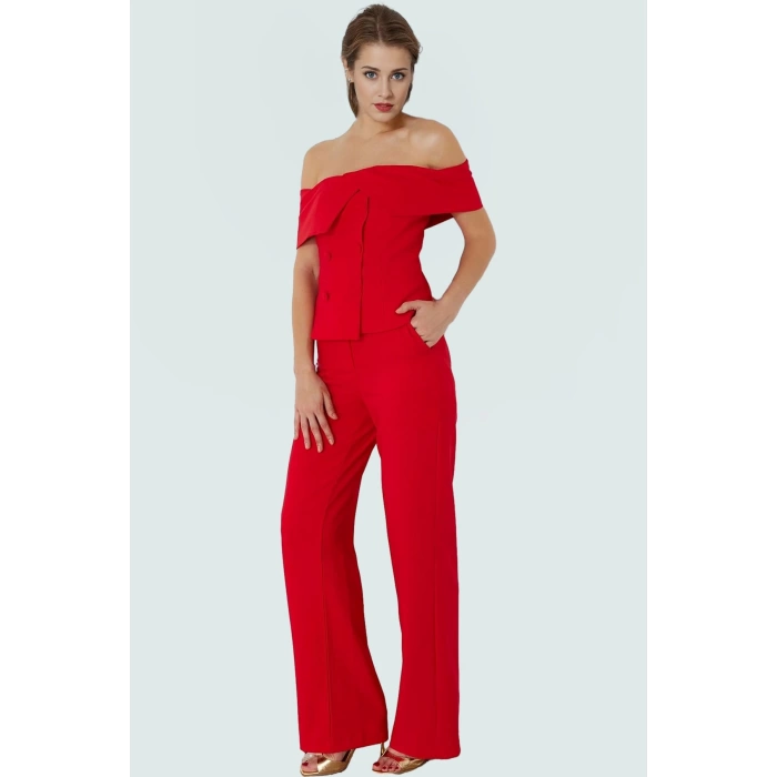 Rahat ve Şık Alt Üst Takım Polyester Elastan Karışımı Regular Boy Özel Tasarım