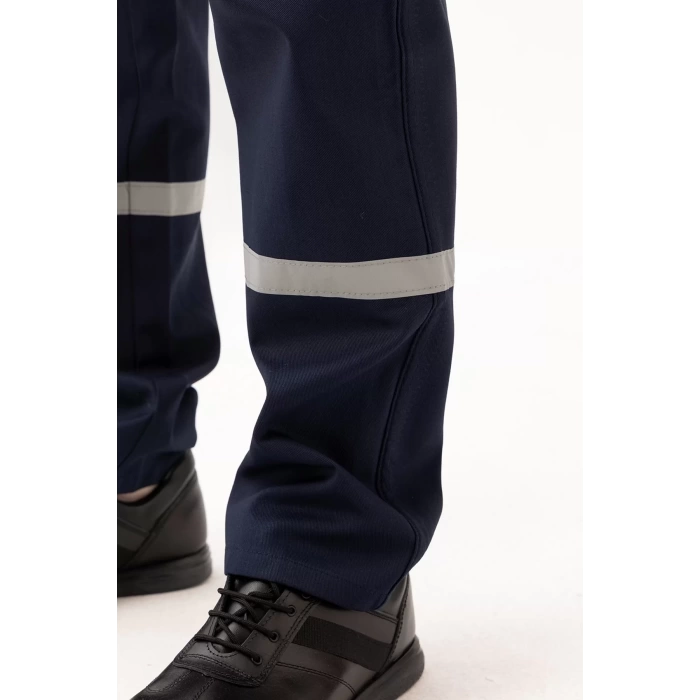 Reflektifli Pamuk Gabardin Is Pantolonu Nova Yazlık İş Sıcak Havalarda Hafif Fonksiyonel