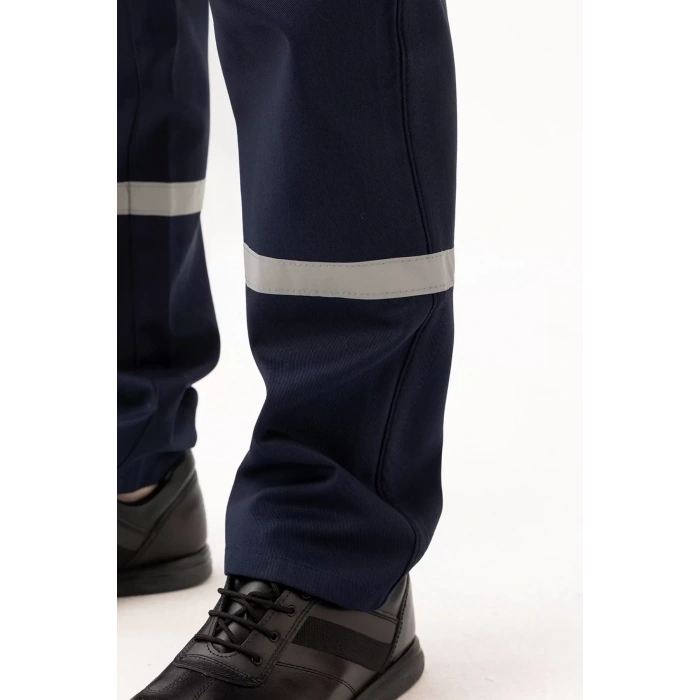 Reflektifli Pamuk Gabardin Is Pantolonu Nova Yazlık İş Sıcak Havalarda Hafif Fonksiyonel