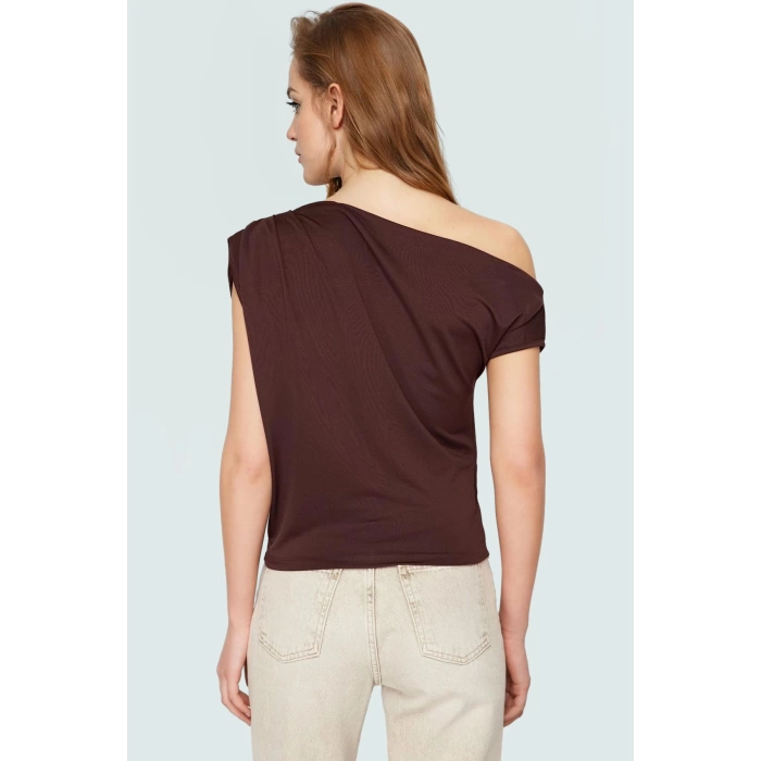 Regular Kalıp Polyester Bluz Yazlık Şıklık Seçkin Malzeme