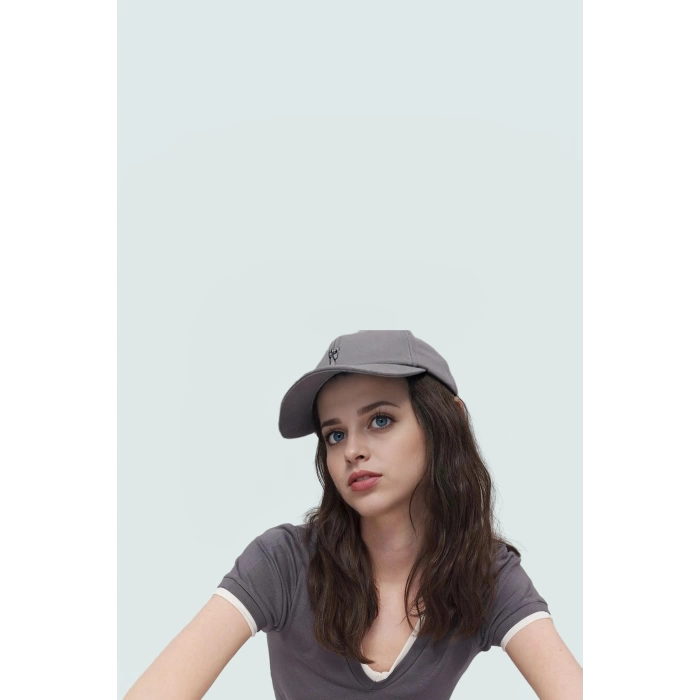 Renk Bloklu Pamuklu Bluz Rahat Fitted V Yaka Kısa Kollu Yazlık Ve Şık