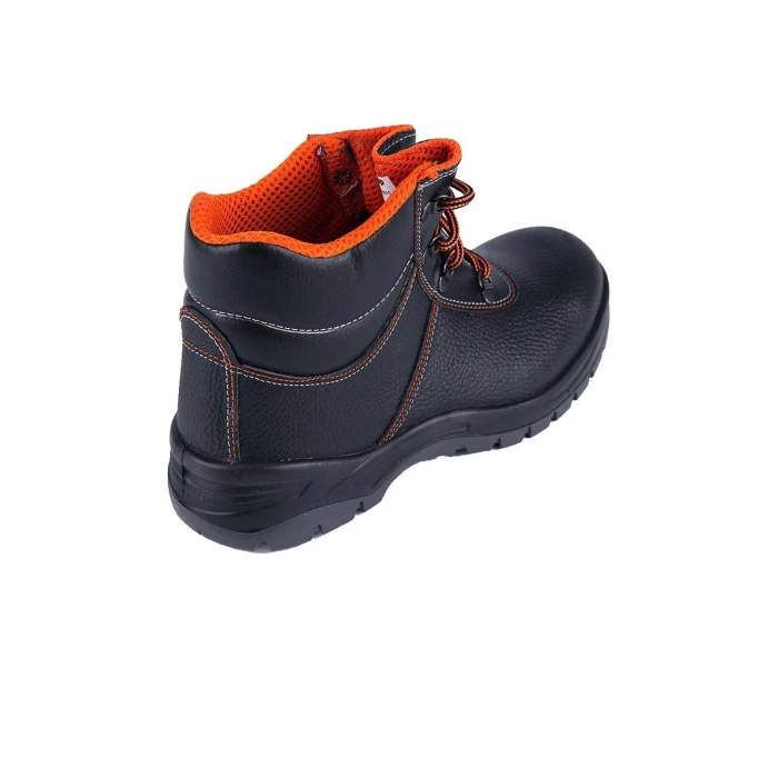 Rolax Deri İş Güvenliği Botu S2 023r Mekap Çelik Burunlu