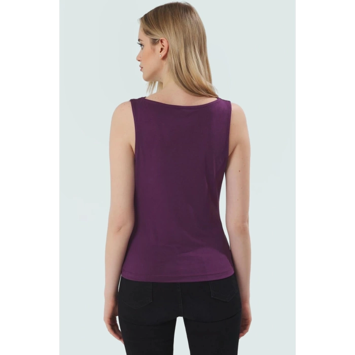 Şık Bluz Modal Kumaş Degaje Yaka Fitted Kalıp Yazlık Günlük Stil Uzun Ömürlü Yüksek Kalite