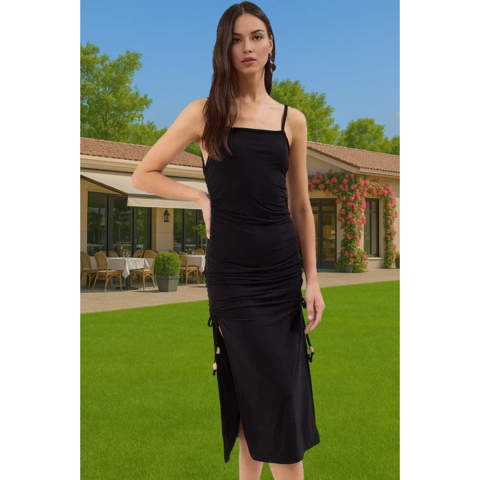 Şık Bodycon Maxi Plaj Elbisesi Rahat Örme Kumaş Dayanıklı Malzeme Dayanıklı Malzeme Uzun Ömürlü