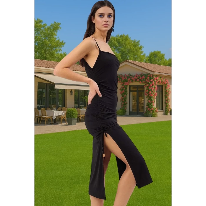 Şık Bodycon Maxi Plaj Elbisesi Rahat Örme Kumaş Dayanıklı Malzeme Dayanıklı Malzeme Uzun Ömürlü