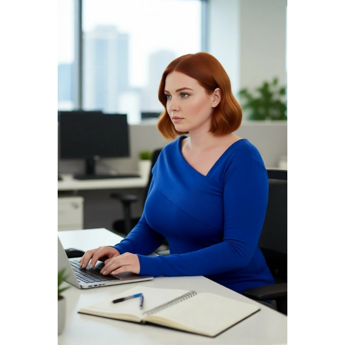 Şık Kadın Asimetrik Yaka Uzun Kollu Triko Kazak Modern Tasarımıyla Her Anınıza Zarafet Katıyor