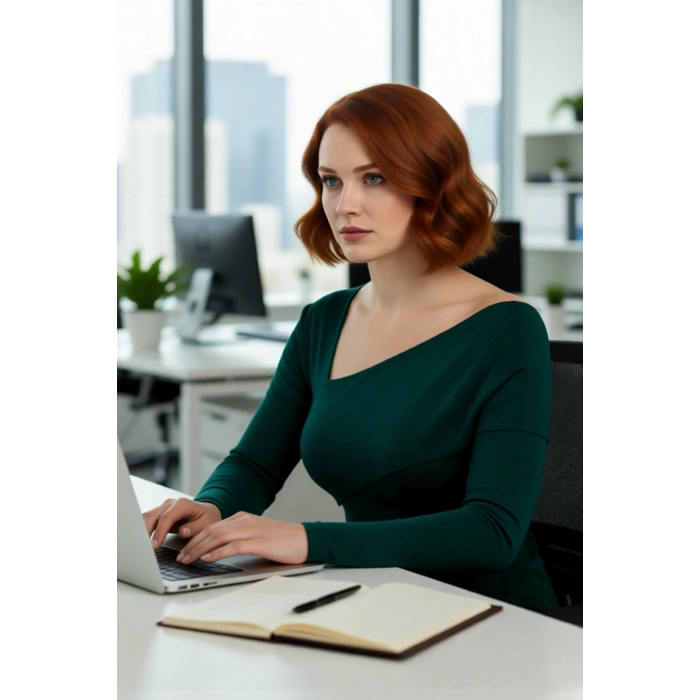 Şık Kadın Asimetrik Yaka Uzun Kollu Triko Kazak Modern Tasarımıyla Her Anınıza Zarafet Katıyor