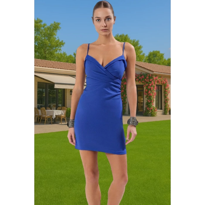 Şık Mini Bodycon Dokuma Abiye Elbise Belden Açık Özenle Seçilmiş Profesyonel Görünüm Rahat Kullanım