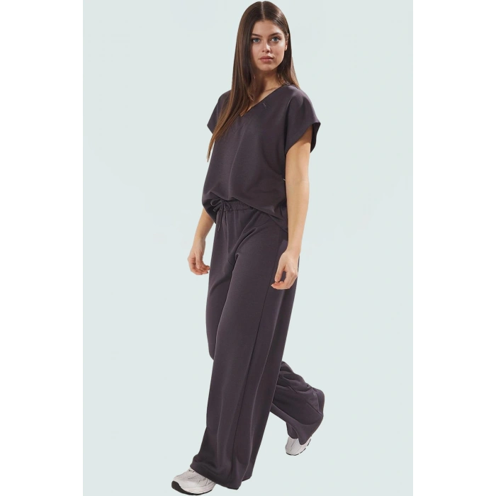Şık ve Rahat Örme Alt Üst Takım Viskoz Polyester Elastan Karışımı Kaliteli İşçilik