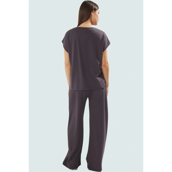 Şık ve Rahat Örme Alt Üst Takım Viskoz Polyester Elastan Karışımı Kaliteli İşçilik