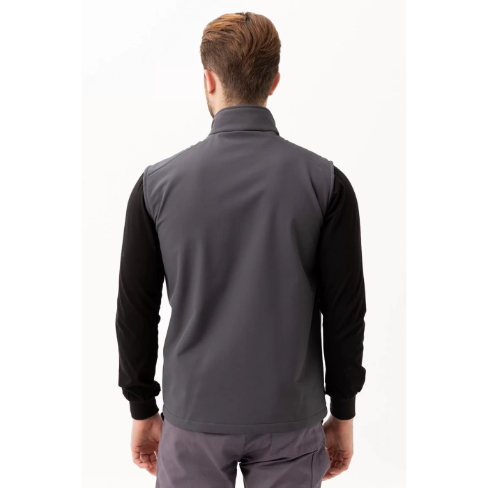 Softshell Erkek Yelek Kışlık İş Güvenliği Salina Günlük Kullanıma Uygun Konforlu Kesim Fermuarlı
