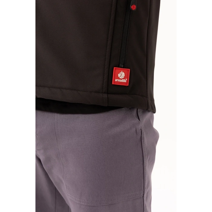 Softshell Erkek Yelek Kışlık İş Güvenliği Salina Günlük Kullanıma Uygun Konforlu Kesim Fermuarlı