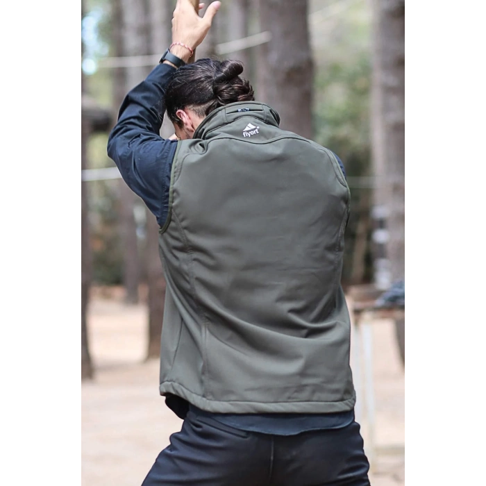 Softshell Yelek Erkek Rüzgar Geçirmez Su İtici Nefes Alabilir Fy82 Fiyort Kenai Outdoor