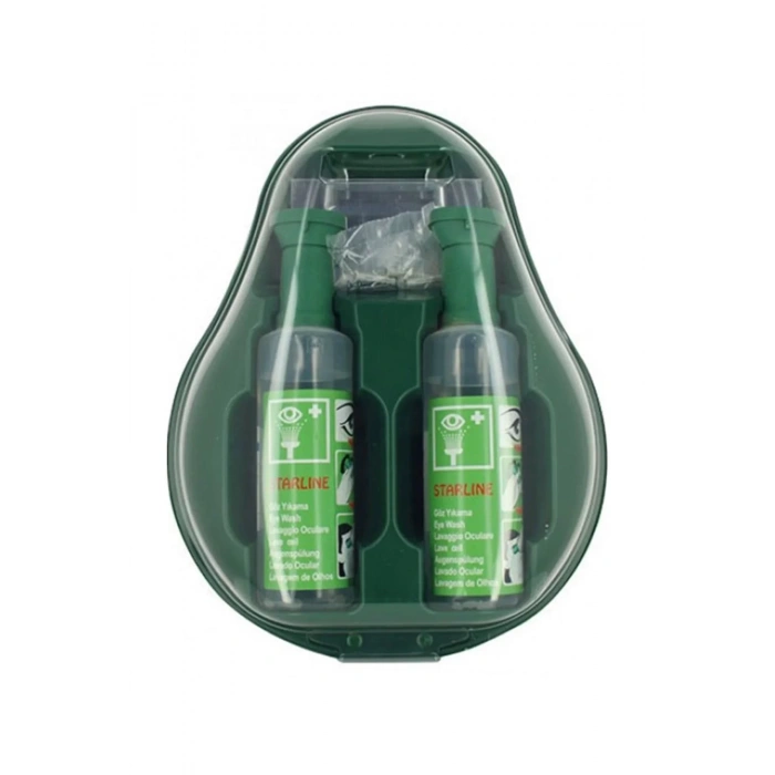 Starline Göz Yıkama Seti İş Güvenlik Ekipmanı Cps023 2x500ml Solüsyonu Takımı