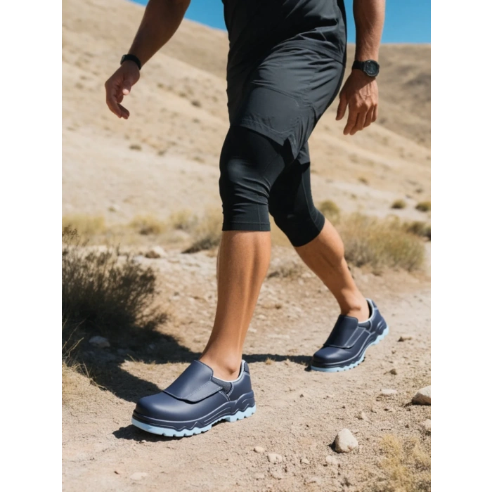 Su Geçirmez Cilt Deri İş Ayakkabısı 096 EN ISO 20345 Mekap Bora Suya Çelik Burunlu