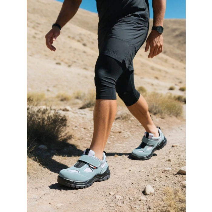 Süet Elektrikçi Ayakkabısı Hafif ve Yalıtımlı ISG Modeli 157 Mekap Kompozit Burunlu Yalıtkan