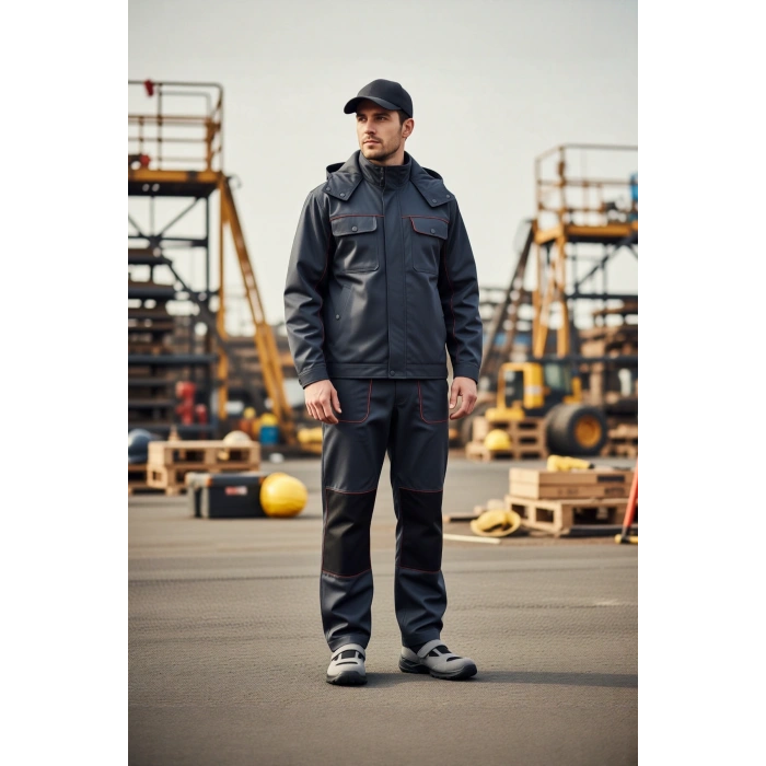 Süet İş Ayakkabısı Hafif ve Rahat Kaymaz Taban 101 Stronex Çelik Burunlu